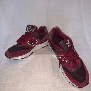 New Balance. 597 Sedona Red Sneaker. Size 10.5